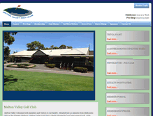 Tablet Screenshot of meltongolf.com.au